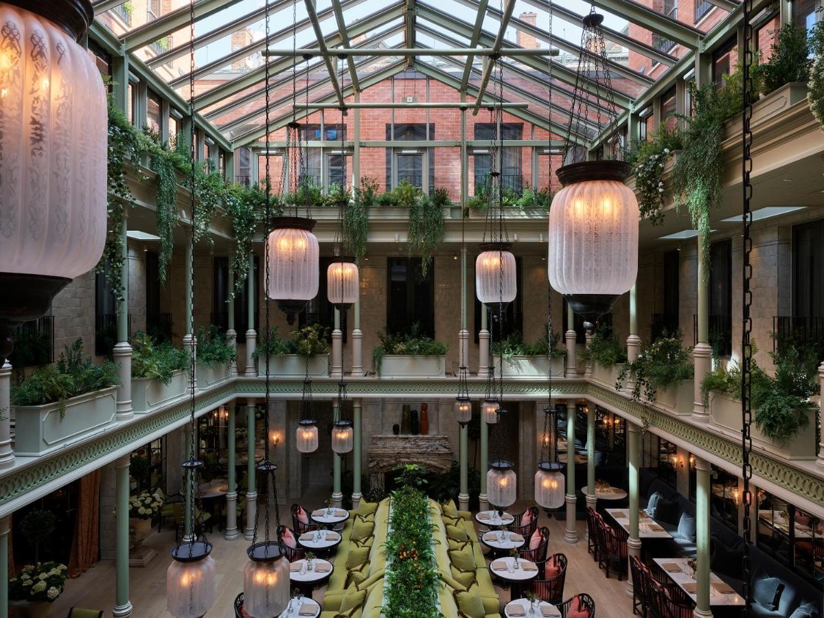 Nomad London Hotel Bagian luar foto The interior of the restaurant